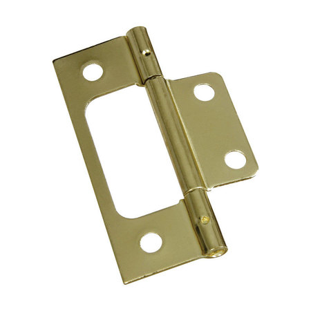 NATIONAL HARDWARE SURFACE HINGE BRASS 3IN N146-951